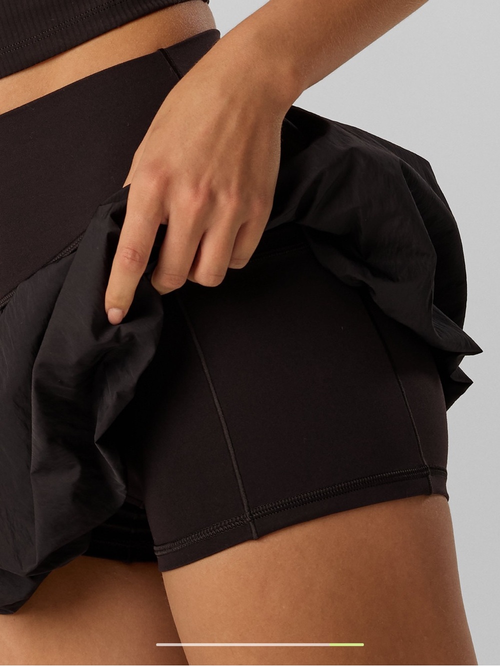 NWT Offline by aerie black bubble skort - Picture 4 of 6